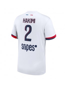 Billige Paris Saint-Germain Achraf Hakimi #2 Bortedrakt 2025-26 Kortermet